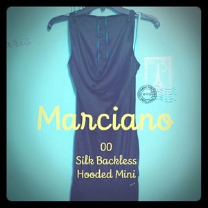 MARCIANO Black Backless Mini XXS 00